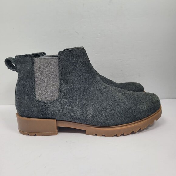 Sorel Emelie II Women's Gray Chelsea Boots NL4321-367 US Size 9.5 - Picture 1 of 9